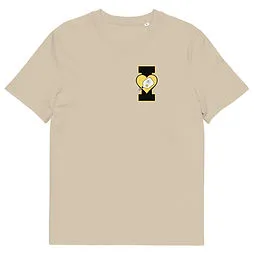 I LUV PICKLEBALL (Y) Unisex Organic Cotton T-shirt