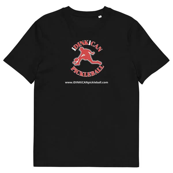 iDINKiCAN Pickleball Unisex organic cotton t-shirt