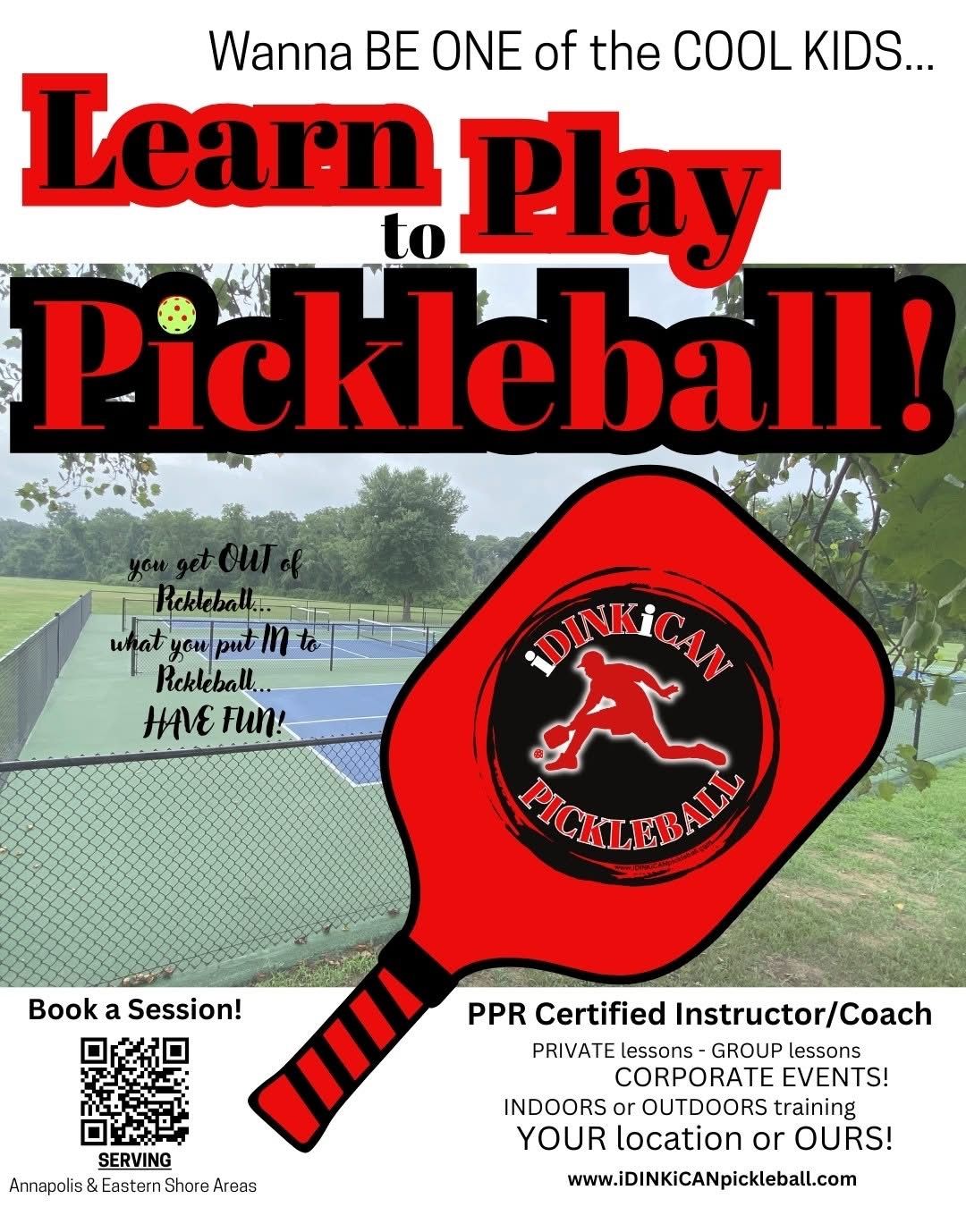 Learn to play pickleball with iDINKiCAN Pickleball